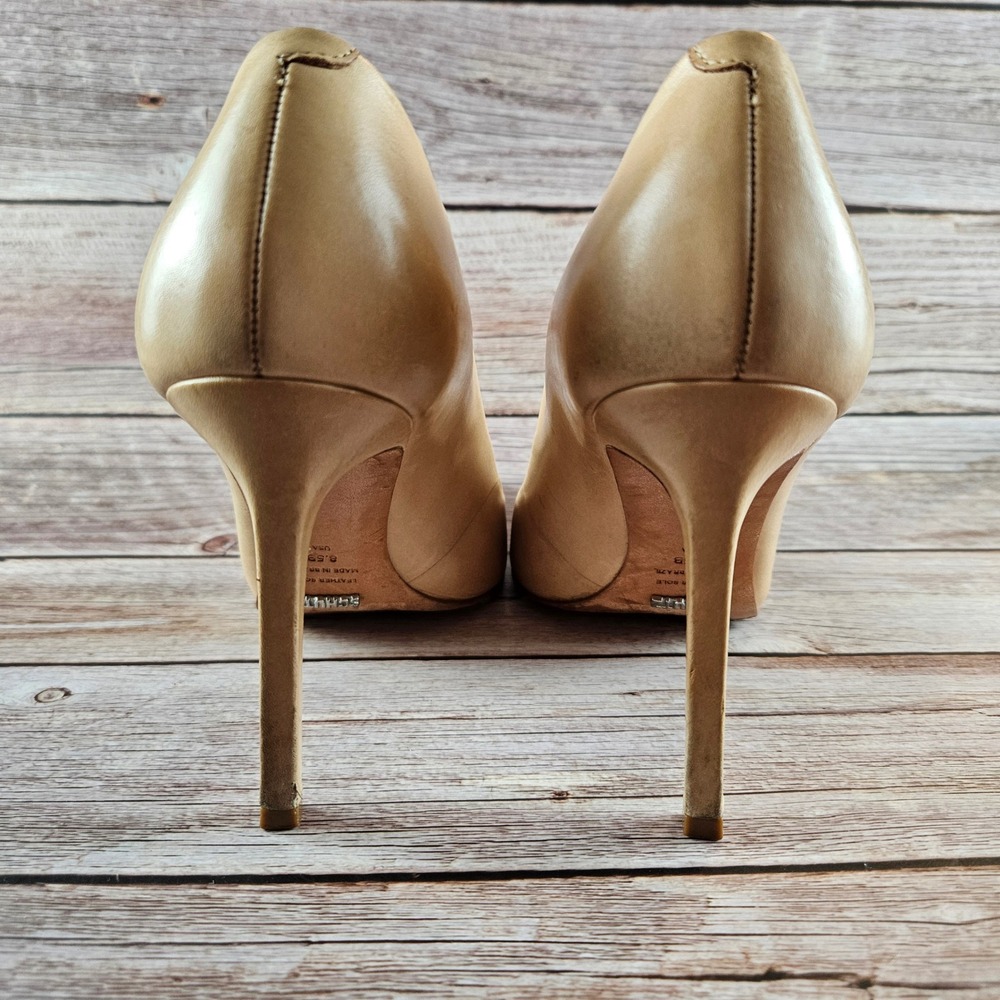 Schutz Lou Pump stiletto, light beige, size US 8.5B - Picture 3 of 8